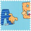 Des. 132 Alphabet Türkis