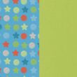 Des. 165/116 Sterne-Punkte-blau_Uni Apfel